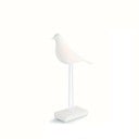 Dekorative Vogelstatue auf Sockel 24x7,9 cm aus Harz minimalistisches Design Dekoration für Innenräume auf Regal und Tisch 2