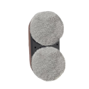 12.5 cm Grey Washable Mop Pads for HUTT DDC5 DDC55 Window Cleaning Robot Replacement Cloths 2
