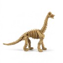 12 db Dinoszaurusz csontváz figura 9 cm PVC Fosszília modellek 1:200 méretarányban Oktató játék gyerekeknek játékhoz és régészeti játékokhoz 5