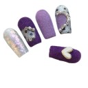 12 färger av sammetspigment för naglar för kreativ manikyr och nail art med olika effekter 2