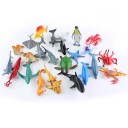 12 pcs Figuras de animais marinhos 1