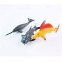 12 pcs Figuras de animais marinhos 4