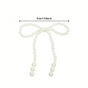 12 pcs Nœuds de Noël 9 cm Décorations en plastique pour sapin Décorations de Noël Accessoires pour emballage de cadeaux Décoration d'hiver pour intérieur 3