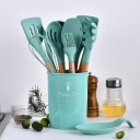12-Piece Kitchen Utensil Set with Stand 6