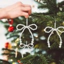 12 stuks Kerststrikken 9 cm Plastic versieringen voor de kerstboom Kerstdecoratie Accessoires voor het inpakken van cadeaus Winterdecoratie 2