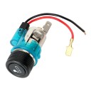 12 V 120 W Car Lighter with Socket and Illuminated Translucent Cover For Installation in Cars Supply Wires 6.7 cm Dimensions 7.3 x 3.1 cm 2