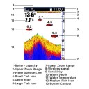 Trådlös fiskesonar LUCKY FF918-CWLS 45° strålvinkel räckvidd 0,6–183 m DC 10–18 V svart fiskarecho för fiske 4