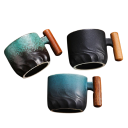 Keramický hrnček s uškom 70 ml malý espresso hrnček z keramiky s madlom pre kávu a čaj na espresso a ristretto pre domáce použitie 6