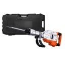 Demoličné sbíjecie kladivo 2200 W so 4 sekáčmi 650 mm hliníková konštrukcia oranžovo čierne pre búracie a stavebné práce 1