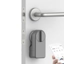 Bluetooth älykäs ovilukko 135 x 60 x 45 mm Tuya Smart Life Android iOS harmaa kotiin 2