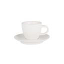 Keramischer Espresso-Becher mit Untertasse 80 ml kleiner Kaffeebecher für den Haus- und Bürogebrauch 2