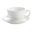 Chávena de cerâmica com pires 220 ml dimensões compactas 9,7 × 9,3 cm diâmetro do pires 14,5 cm para café e espresso 3