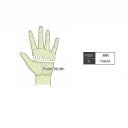 50 pcs gants en nitrile noirs jetables renforcés étanches taille XL 11 cm gants de protection pour le nettoyage coiffure tatouage 2