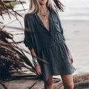 Rochie de cămașă pentru femei P765 2