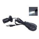 USB mini LED spotlights med strömbrytare 1,5 m aluminium svart roterande belysning för vitriner dekoration och bord 5