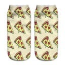 Kvinnors ankelstrumpor - Pizza 8