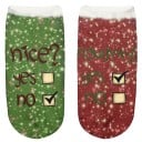 Kvinnors ankelstrumpor - julmotiv 15