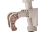 Pool Waterfall Fountain Attachment for Above Ground Pools Dimensions 33.5 x 23 x 27 cm Removable Plastic PVC Beige For Pool and Garden Decoration 6