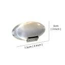 LED projektionslampe Atmosfærisk belysning og projektion på væggen 7,5 x 5 cm 5 W krystal dekoration Til bord i interiør soveværelse 2