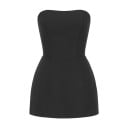 Women's Top and Skirt Set Two-Piece Outfit Strapless Top Long Sheer Skirt Lace Pattern Acetate and Cotton For Social Wear and Evenings 4