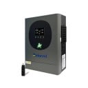 Solenergiväxlar MPPT 4200 W 24 V utgång 230 V AC laddning 120 A och PV-fält 6200 W spann 60-500 V DC färgdisplay grå för fotovoltaik 2