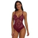 Bodys de encaje para mujer con espalda abierta 2