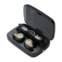 Trådlösa in-ear hörlurar med mikrofon Bluetooth 5.1 Musik- och samtalskontroll Laddningslåda 3500 mAh med batteristatusdisplay 1