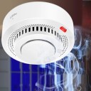 Chytrý WiFi detektor kouře s alarmem 85 dB a dosahem 20 m², fotoelektrický senzor, ABS plast, bílý, pro domácnost a kancelář 6