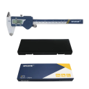 Digitální posuvné měřidlo 0 až 150 mm s krytím IP54 rozlišením 0,01 mm a přesností 0,03 mm pro vnější i vnitřní rozměry hloubku a osazení 4