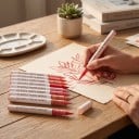 Set med akrylfärgpennor 9 st Tunn spets Giftfri färg för stenar, glas, skor och böcker Konstnärliga pennor för graffiti och kreativ DIY 2