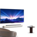Projektor Flixtone D9W Mini Full HD 1080p 2500 ANSI lumen Android 12 Wi-Fi 5 GHz och Bluetooth 2x HDMI Automatisk korrigering Vit Hemmakino 6