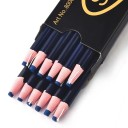 12er Set Kreide-Nähstifte 170 x 8,5 mm, radierbare Stoffmarker, Patchwork, Nähen, Markieren, DIY, Kleidung, Stickerei und Schneiderei 7