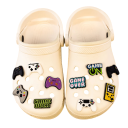 13 sztuk ozdób na buty crocsy z motywami gier 3–4 cm PVC dekoracje do crocsów akcesoria do obuwia odznaki gier zestaw 2