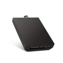 Hårddisk 100 x 70 x 10 mm för Xbox 360 Slim med en kapacitet på 250 GB svart HDD för spel och sparade positioner i plastfodral för konsolens fack 7