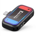 Bärbar USB-C-dockningsstation för Nintendo Switch 2 med HDMI-utgång 4K 60 Hz och PD-laddning 60 W svart för anslutning till TV 1