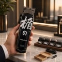 Professionell hårklippare för män Trådlös och justerbar 2200 mAh Batteritid över 3 timmar 56 x 175 mm 6 kammar För frisörer och skägg 7