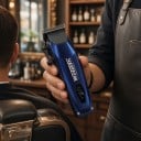 Professionell hårklippare Rotationsmotor 7500 varv/min 5 bladinställningar Batteri 2000 mAh LED-display ABS Frisörtrimmer för män 6