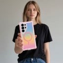 Fodral för Samsung Galaxy S26 S med färgförändring Stöd för magnetisk laddning Material PC och TPU Förstärkta hörn Skyddande skal för mobil 16