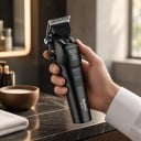 Trådlös hårklippare DLC blad Batteri 4600 mAh Drifttid 360 minuter LED-display USB-laddning Svart Hårklippare 10 kammar 5