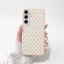Silikonskydd för Samsung Galaxy S26 med prickigt mönster Strukturerad yta Kameraskydd Silikonfodral för mobil med tryck 1