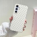 Silikonskydd för Samsung Galaxy S26 Ultra med prickmönster Strukturerad yta Kameraskydd Silikonfodral för mobil med tryck 2