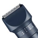 Herrtrimmer 5i1 Hårklippare Skägg- och näshårstrimmer Rakapparat Vattentålig IPX6 LED-display Mörkblå Trådlös 3
