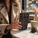 Silikonskydd för Samsung Galaxy S26 Ultra med leopardmönster Skyddande ram för kameran Förhöjda kanter Mobilskal med tryck 11