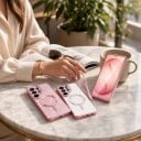 Mobilskal Samsung Galaxy S26 Avtagbar glittrande panel Stöd för magnetisk laddning Plastfodral med handledsrem 14
