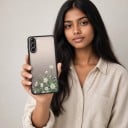 Skal för Samsung Galaxy S26 med blommotiv Matt baksida Material PC och TPU Skyddande ram runt kameran Mobilskal med tryck 24
