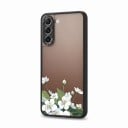 Skal för Samsung Galaxy S26 med blommotiv Matt baksida Material PC och TPU Skyddande ram runt kameran Mobilskal med tryck 31