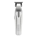 Trådlös hårklippare med T-blad för män Laddningsställ Drifttid 120 minuter Digital skärm Silver Professionell konturklippare 3