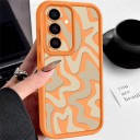 Fodral för Samsung Galaxy S26 Ultra Randigt mönster Starka kanter och utskärning för kamera Material silikon Skyddande skal 26