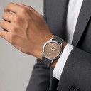 Herrautomatiska klockor Farasute Lyxiga med guilloché urtavla Vattentåliga 5 bar Diameter 39 mm Rostfritt stål 316L Safirglas Läderarmband 9