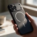 Magnetiskt skydd för iPhone 17 kompatibelt med MagSafe Matt nano glas Trådlös laddning Exakt inriktning Skydd av baksidan 8